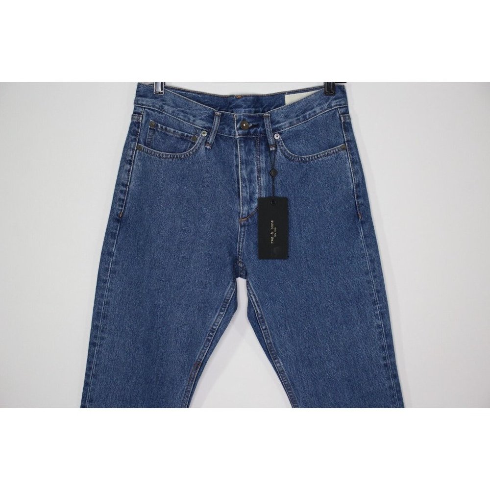 Rag & Bone Mens 30 x 30.5 Fit 1 Skinny Blue Jeans NEW B892 - Picture 2 of 8